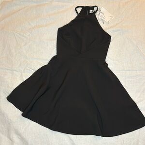Strapping halter dress, size small